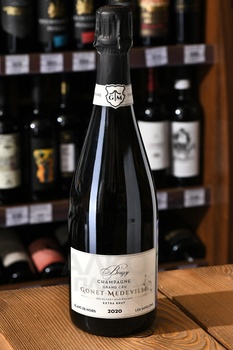 Gonet-Medeville Bouzy Les Savelons Blanc de Noirs Grand Cru - шампанское Гонэ-Медевиль Бузи Ле Савелён Блан де Нуар Гран Крю 0.75 л белое экстра брют