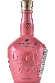 Chivas Regal Royal Salute 21YO Polo Miami Blended - виски Чивас Ригал Роял Салют 21 год Майами Поло Бленд 0.7 л в п/у