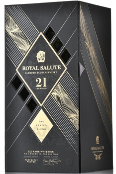 Chivas Regal Royal Salute 21YO The Peated Blend - виски Чивас Ригал Роял Салют 21 год Питед Бленд 0.7 л в п/у