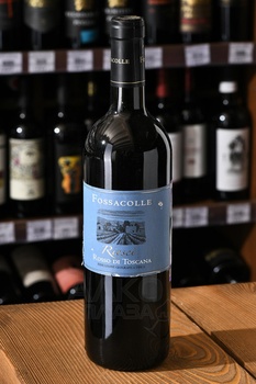 Fossacolle Riesci Rosso di Toscana IGT - вино Фоссаколле Риеши 0.75 л красное сухое