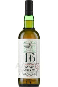 Wilson & Morgan Barrel Selection Glenrothes Sherry Finish PX 16 Years Old - виски Вилсон энд Морган Баррел Селекшн Гленротес Шерри Финиш ПХ 16 лет 0.7 л в п/у