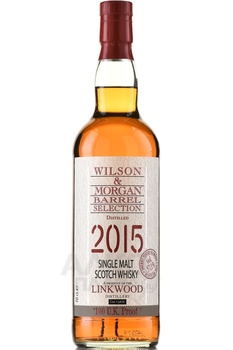 Wilson & Morgan Barrel Selection Linkwood Sherry Finish Oloroso 9 Years Old - виски Вилсон энд Морган Баррел Селекшн Линквуд Шерри Финиш Олоросо 9 лет 0.7 л в п/у