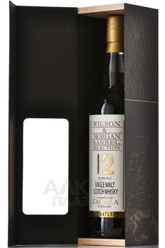 Wilson & Morgan Barrel Selection Caol Ila 12 Years Old - виски Вилсон энд Морган Баррел Селекшн Каол Айла 12 лет 0.7 л в п/у