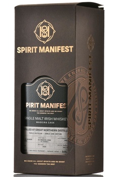 Spirit Manifest Madeira Cask 7 Years Old - виски Спирит Манифест Мадейра Каск 7 лет 0.7 л в п/у