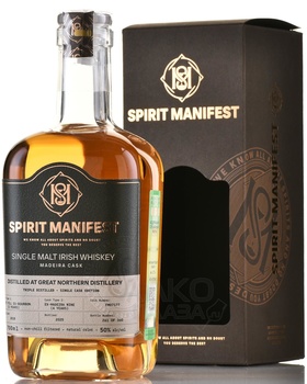 Spirit Manifest Madeira Cask 7 Years Old - виски Спирит Манифест Мадейра Каск 7 лет 0.7 л в п/у