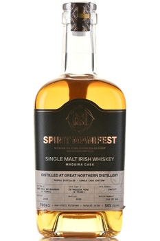 Spirit Manifest Madeira Cask 7 Years Old - виски Спирит Манифест Мадейра Каск 7 лет 0.7 л в п/у
