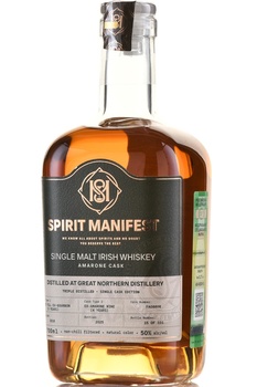 Spirit Manifest Amarone Cask 7 Years Old - виски Спирит Манифест Амароне Каск 7 лет 0.7 л в п/у