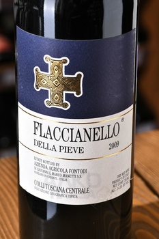 Flaccianello Della Pieve Colli Toscana Central IGT - вино Флаччанелло делла Пьеве Колли Тоскана Централе ИГТ 2009 год 0.75 л красное сухое