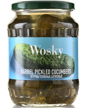 Консервы Воски Огурцы Соленые 690 гр