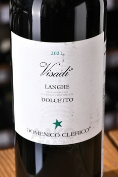 Domenico Clerico Visadi Dolcetto, Lange - вино Доменико Клерико Визади Дольчетто Ланге 0.75 л красное сухое