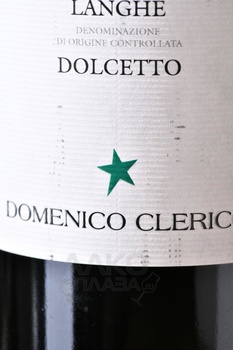 Domenico Clerico Visadi Dolcetto, Lange - вино Доменико Клерико Визади Дольчетто Ланге 0.75 л красное сухое