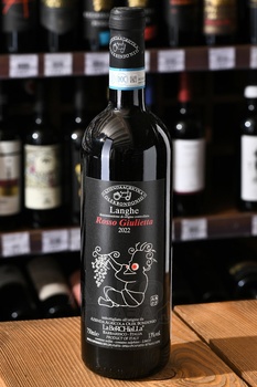 Olek Bondonio Rosso Guillietta Langhe - вино Олек Бондонио Россо Джульетта Ланге 2022 год 0.75 л сухое красное