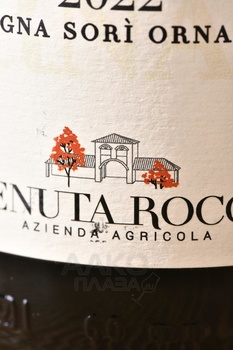 Tenuta Rocca Nebbiolo d’Alba Vigna Sori Ornati DOC - вино Тенута Рокка Неббиоло д’Альба Винья Сори Орнати ДОК 2022 год 0.75 л красное сухое