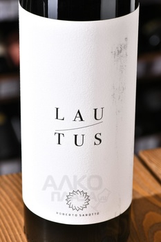 Langhe DOC rosso Lautus Roberto Sarotto - вино Лаутус Ланге ДОК Россо серия Роберто Саротто 2022 год 0.75 л красное сухое