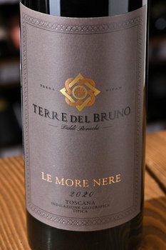 Terre del Bruno Le More Nere Toscana - вино Терре дель Бруно Ле Море Нере Тоскана 0.75 л красное сухое