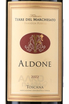 Terre del Marchesato Aldone - вино Терре дель Маркизато Альдоне 0.75 л красное сухое