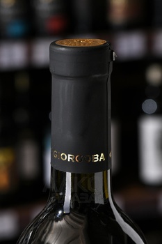 Вино Гиоргоба Ахашени 0.75 л красное полусладкое