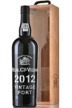 Royal Compahnia Velha Vintage Port 2008 - портвейн Реал Компания Вэлья Винтаж Порт 0.75 л в п/у дерево