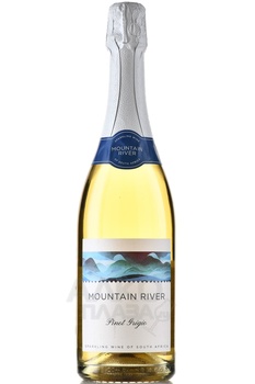Mountain River Pinot Grigio - вино игристое Маунтэн Ривер Пино Гриджио 0.75 л белое экстра брют