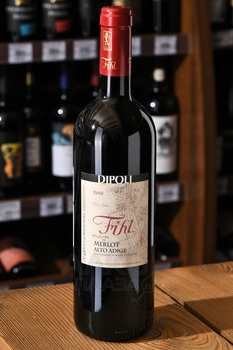 Peter Dipoli Fihl Merlot - вино Петер Диполи Филь Мерло 0.75 л красное сухое