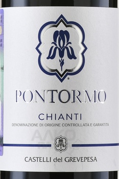 Castelli del Grevepesa Chianti Pontormo - вино Кастелли дель Гревепеза Понтормо Кьянти 0.75 л красное сухое