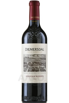 Diemersdal Pinotage Reserve - вино Димерсдал Пинотаж Резерв 0.75 л красное сухое