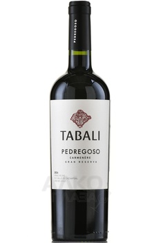Tabali Pedregoso Gran Reserva Carmenere - вино Табали Педрегосо Гран Резерва Карменер 0.75 л красное сухое