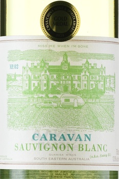 Quarisa Caravan Sauvignon Blanc - вино Кариса Караван Совиньон Блан 0.75 л белое сухое