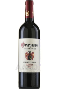 Overgaauw Estate Reserve Merlot - вино Овергаау Истейт Резерв Мерло 0.75 л красное сухое