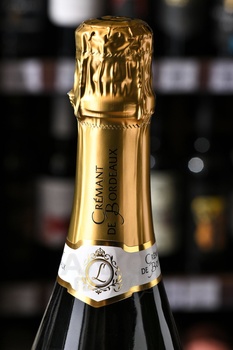 Leopold Leman Cremant de Bordeaux - вино игристое Леопольд Леман Креман де Бордо 0.75 л брют белое