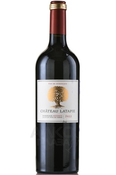 Chateau Latapie Reserve Bordeaux - вино Шато Латапи Резерв Бордо 0.75 л красное сухое