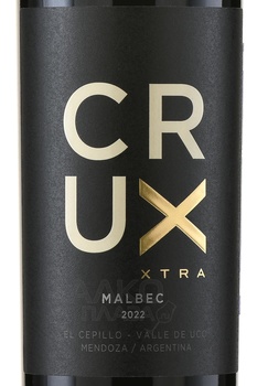 Crux Xtra Malbec - вино Крукс Экстра Мальбек 0.75 л красное сухое