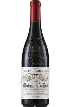 Chateau Fargueirol Chateauneuf-du-Pape - вино Шато Фаргероль Шатонеф-дю-Пап 0.75 л красное сухое