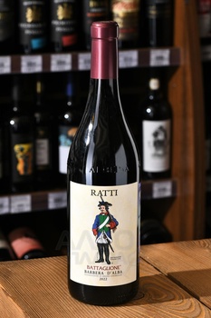Ratti Battaglione Barbera d’Alba - вино Ратти Баттальоне Барбера д’Альба 0.75 л красное сухое