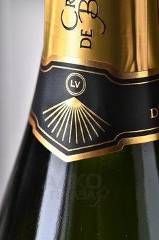 Louis Vallon Cremant de Bordeaux - вино игристое Луи Валлон Креман де Бордо 0.75 л белое брют в п/у прозрачная