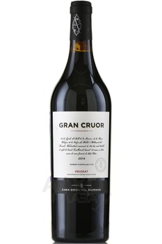 Gran Cruor Priorat DOC - вино Гран Круор ДОК Приорат красное сухое 0.75 л