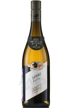 Pfaffl Sonne Riesling - вино Пфаффль Зонне Рислинг 0.75 л белое полусухое