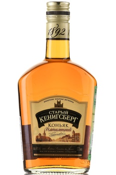 Коньяк Старый Кенигсберг 5 лет 0.375 л