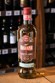 Higuana Carta Oro 5 - ром Игуана Карта Оро 5 0.7 л