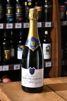 Raoul Clerget Cremant de Bourgogne - вино игристое Рауль Клерже Креман де Бургонь 0.75 л белое брют