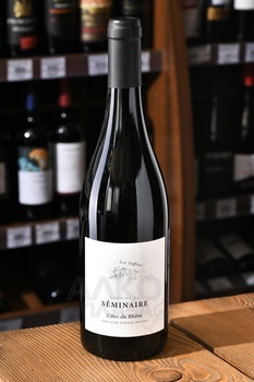 Domaine du Seminaire Les Saffres Cotes du Rhone - вино Домен дю Семинер Ле Сафр Кот дю Рон 0.75 л красное сухое