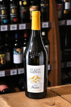 Le Clos des Grives Draine Savagnin Ouille - вино Ле Кло де Грив Дрен Саваньен Уйе 0.75 л белое сухое