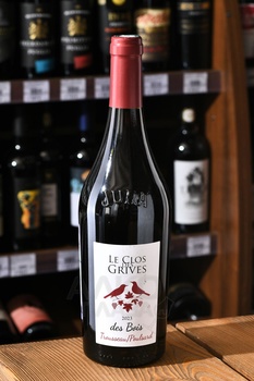 Le Clos des Grives Des Bois Trousseau Poulsard - вино Ле Кло де Грив Де Буа Труссо Пульсар 0.75 л красное сухое