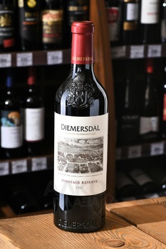 Diemersdal Pinotage Reserve - вино Димерсдал Пинотаж Резерв 0.75 л красное сухое