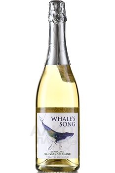 Whale’s Song Sauvignon Blanc - вино игристое Уэйлс Сонг Совиньон Блан 0.75 л белое экстра брют