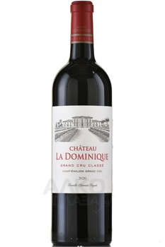 Chateau la Dominique Grand Cru Classe - вино Шато Ля Доминик Гран Крю Классе 0.75 л красное сухое