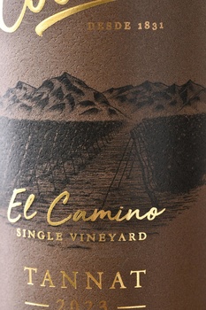 Colome El Camino Tannat - вино Коломе Эль Камино Таннат 0.75 л красное сухое