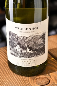 Vriesenhof Chardonnay Unwooded - вино Вризенхоф Шардоне Анвудед 0.75 л белое сухое