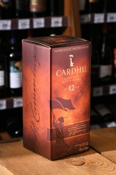 Cardhu 12 years - виски Кардю 12 лет 0.7 л в п/у