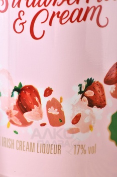 Baileys Strawberry & Cream - ликер Бэйлис с ароматом Клубники и Сливок 0.7 л